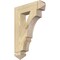 Ekena Millwork Balboa Arts & Crafts Rough Sawn Bracket, Douglas Fir, 4"W x 18"D x 26"H BKT04X18X26BOA03RDF - alternate 1